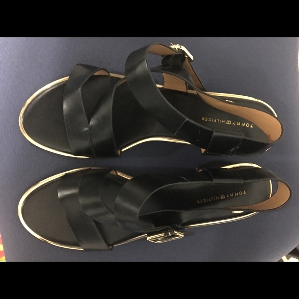 tommy hilfiger high heels sandals